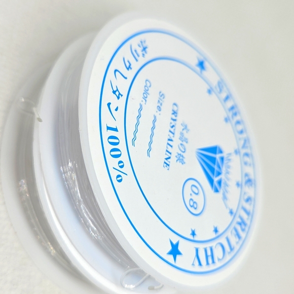 Crystaline 0.8mm Beading Elastic. 2 Pack. - Picture 3 of 3